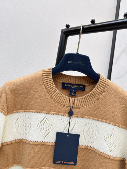 Striped Knit T-Shirt
