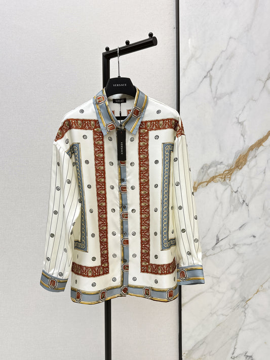 Printed Silk Shirt