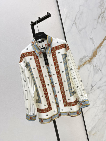 Printed Silk Shirt