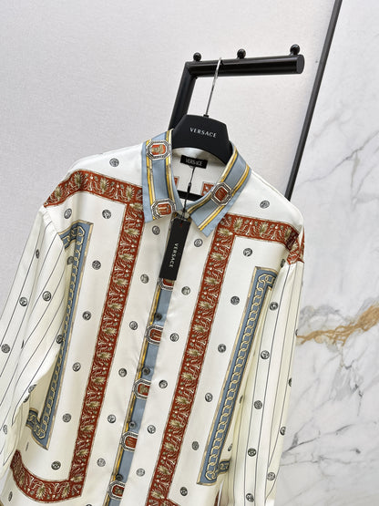 Printed Silk Shirt