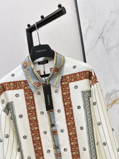 Printed Silk Shirt