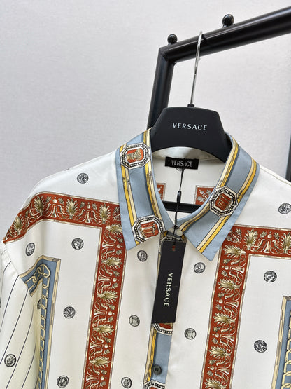 Printed Silk Shirt