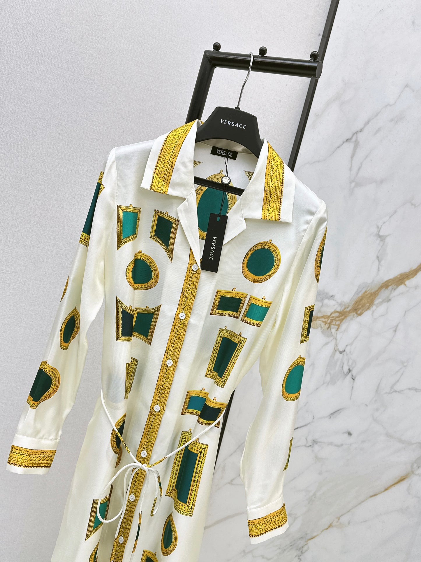 Printed Silk Dress