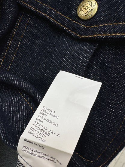 Slim-fit collared denim shirt