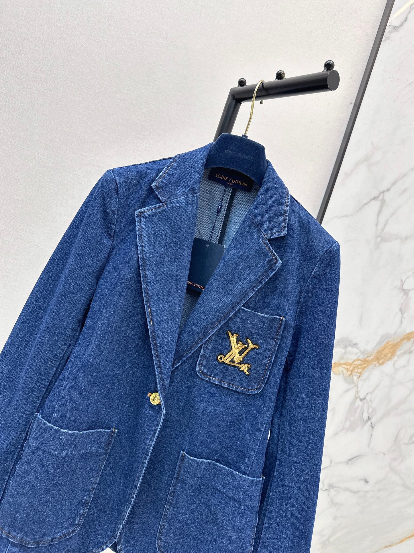 Oversized Denim Blazer/Jeans