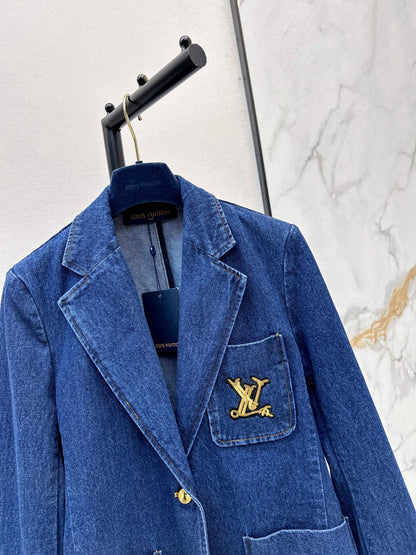 Oversized Denim Blazer/Jeans