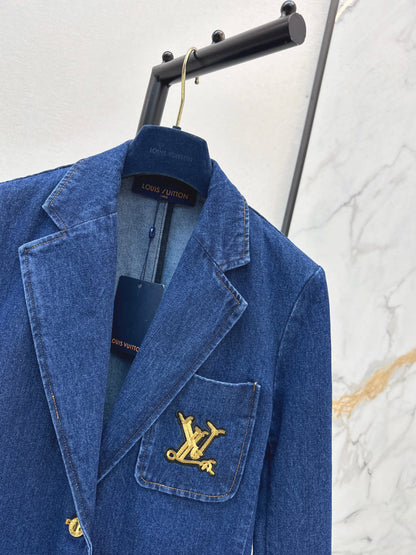 Oversized Denim Blazer/Jeans