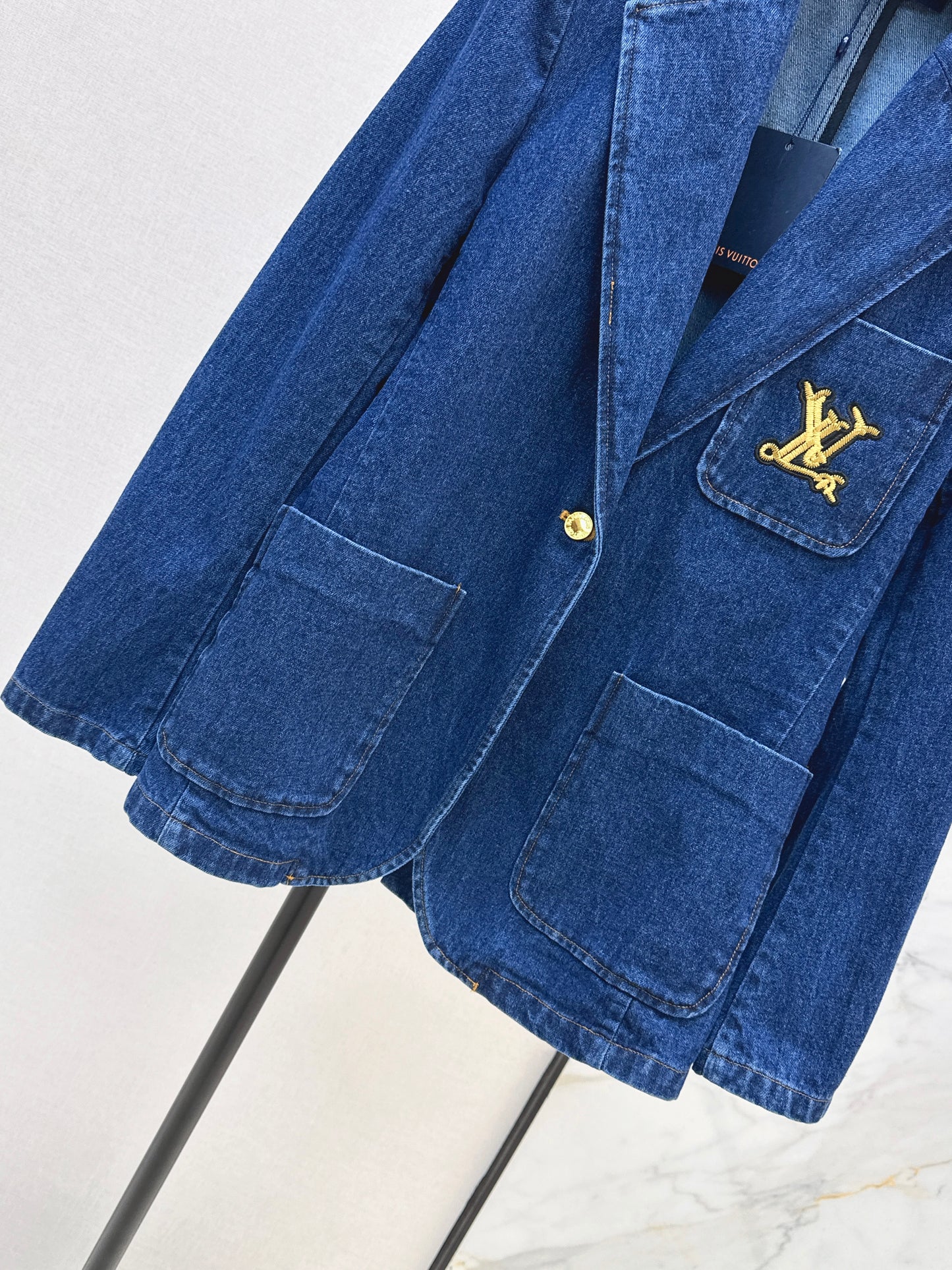 Oversized Denim Blazer/Jeans