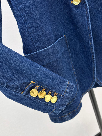 Oversized Denim Blazer/Jeans