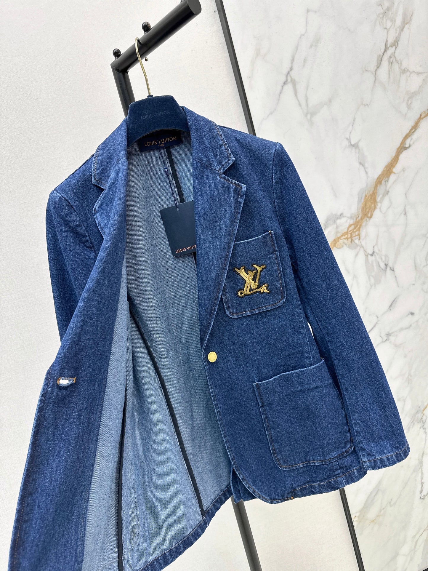 Oversized Denim Blazer/Jeans