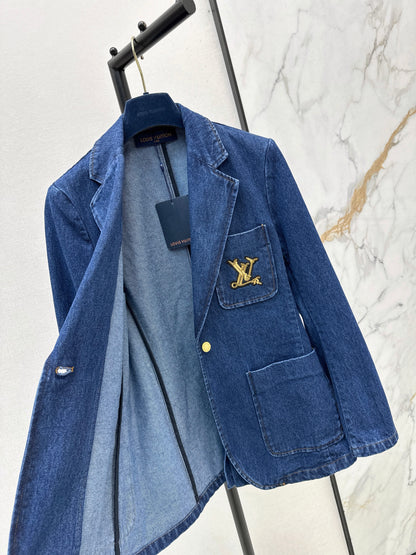 Oversized Denim Blazer/Jeans