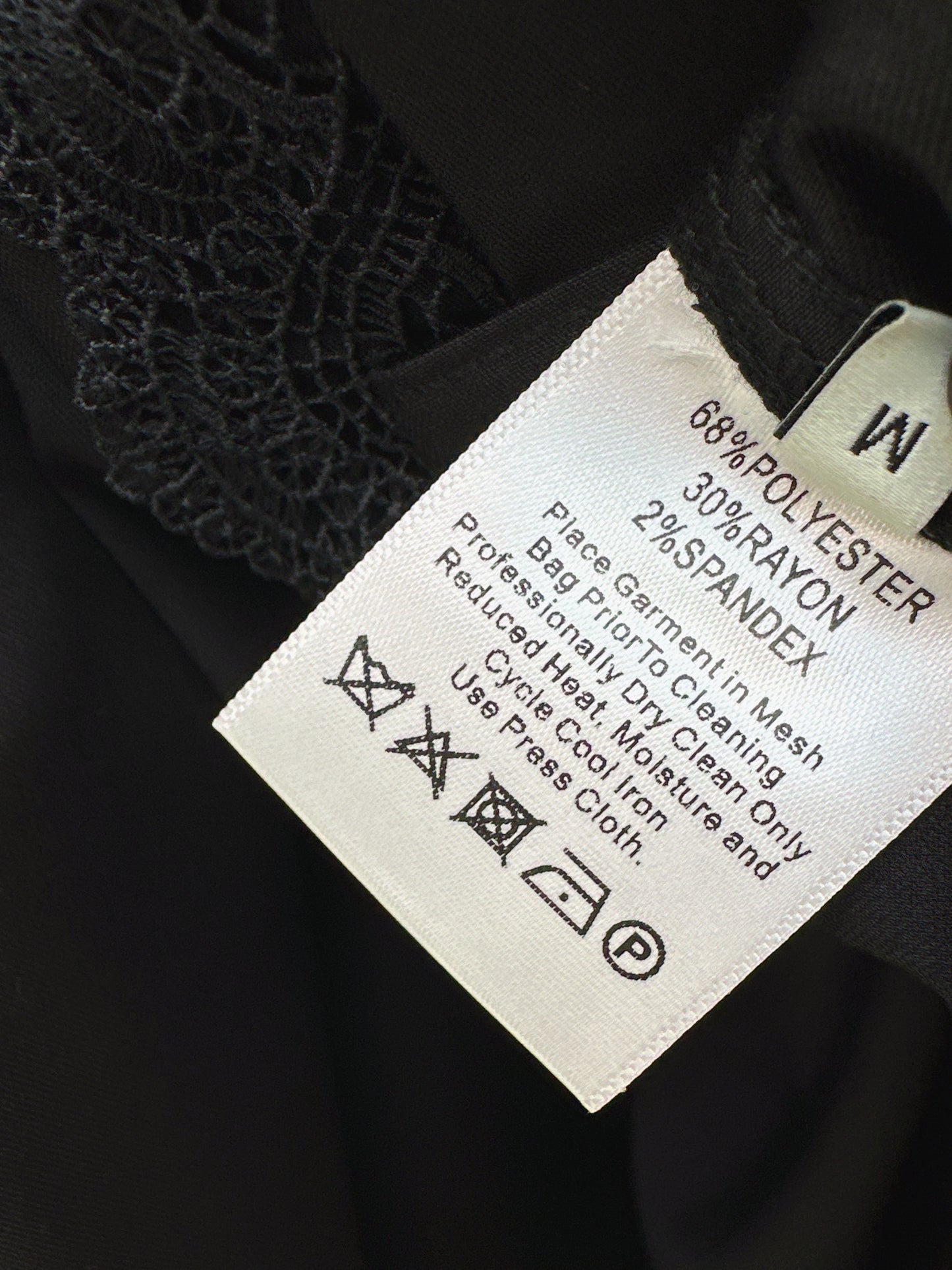26ss Straight-leg trousers with lace trim