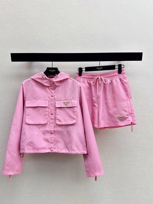 26ss Stylish Nylon Suit