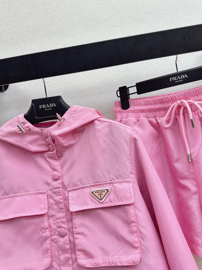 26ss Stylish Nylon Suit