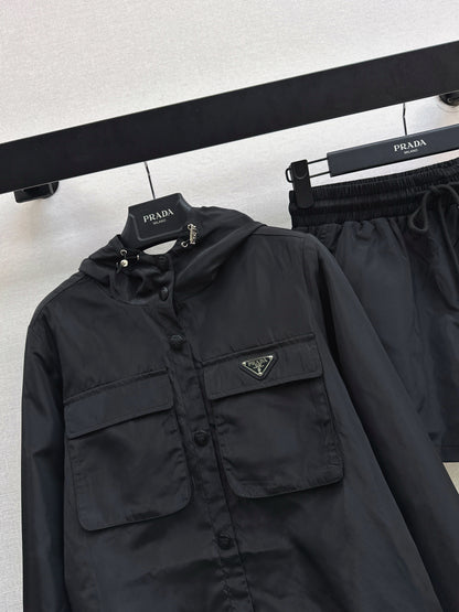 26ss Stylish Nylon Suit