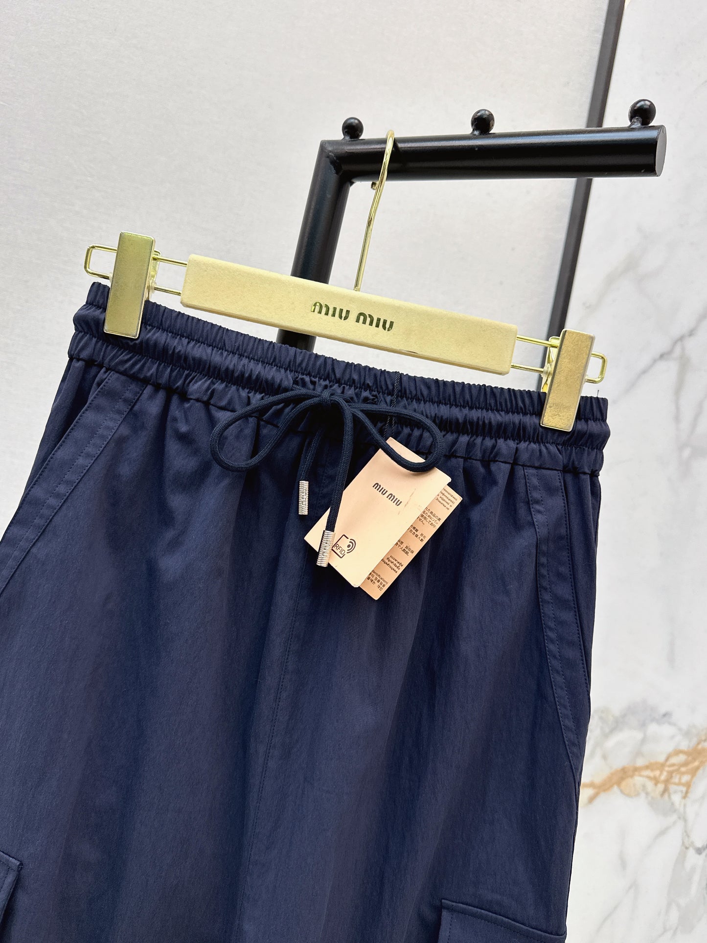 26ss Workwear-inspired midi skirt