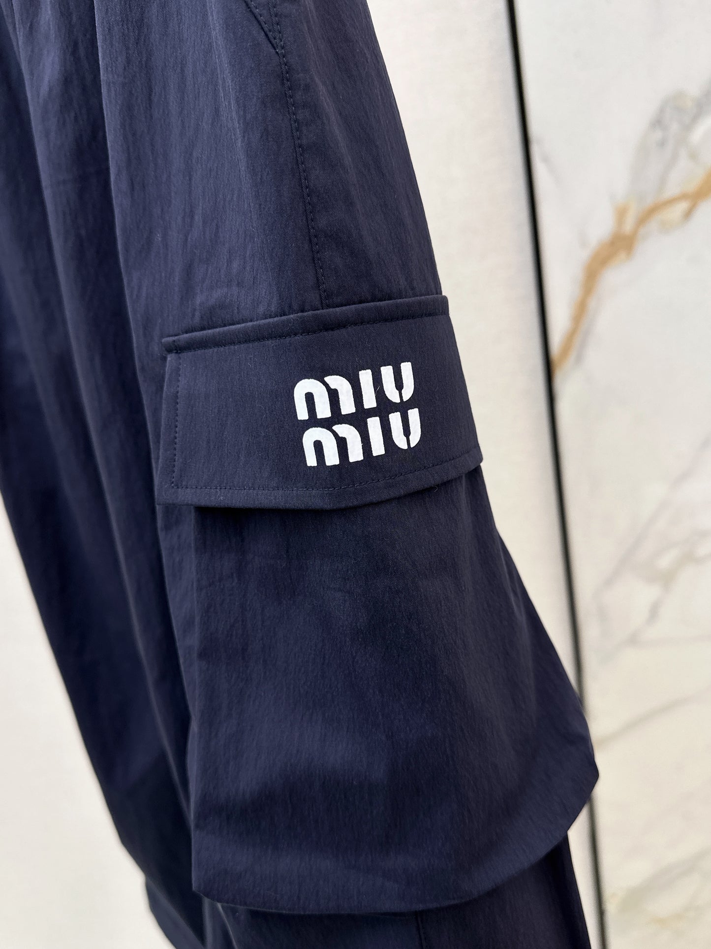 26ss Workwear-inspired midi skirt
