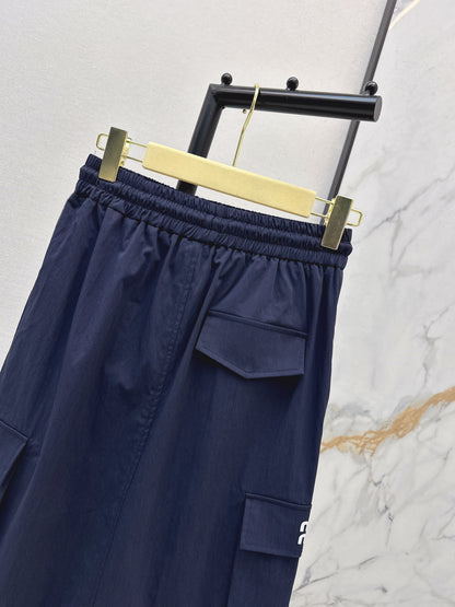 26ss Workwear-inspired midi skirt