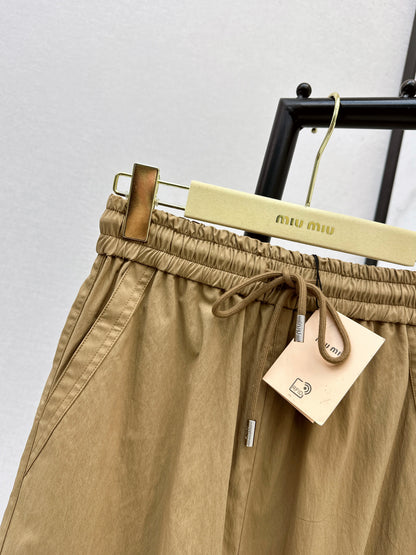 26ss Workwear-inspired midi skirt