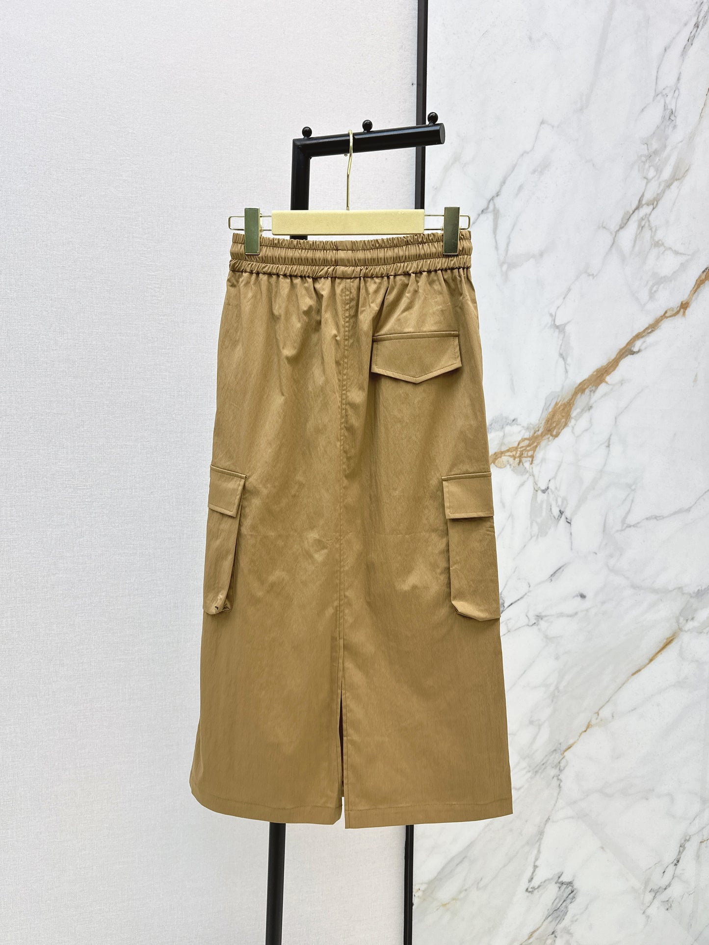 26ss Workwear-inspired midi skirt