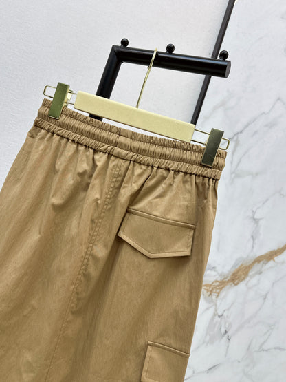 26ss Workwear-inspired midi skirt