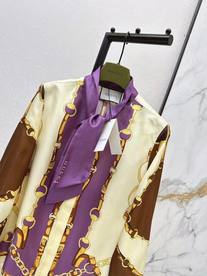 26ss Chain-strap Shirt