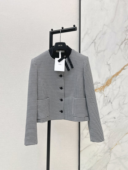 26ss Houndstooth Coat