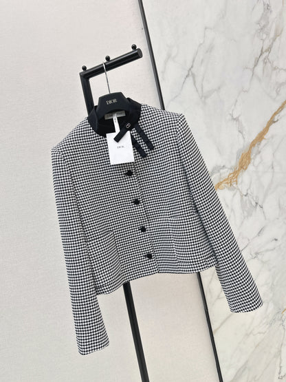 26ss Houndstooth Coat