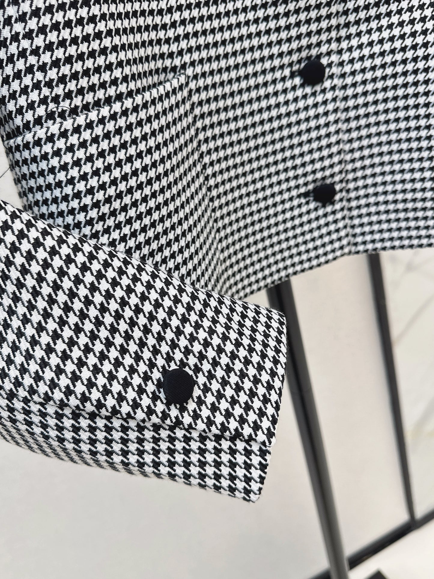 26ss Houndstooth Coat