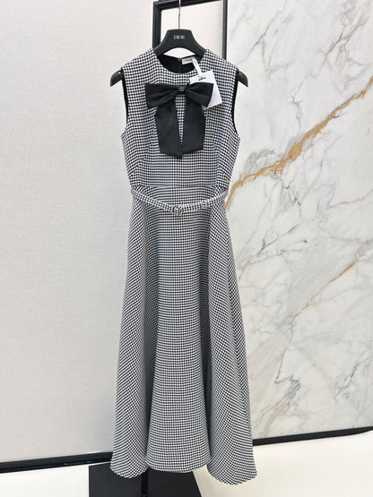 26ss Bow-adorned dress