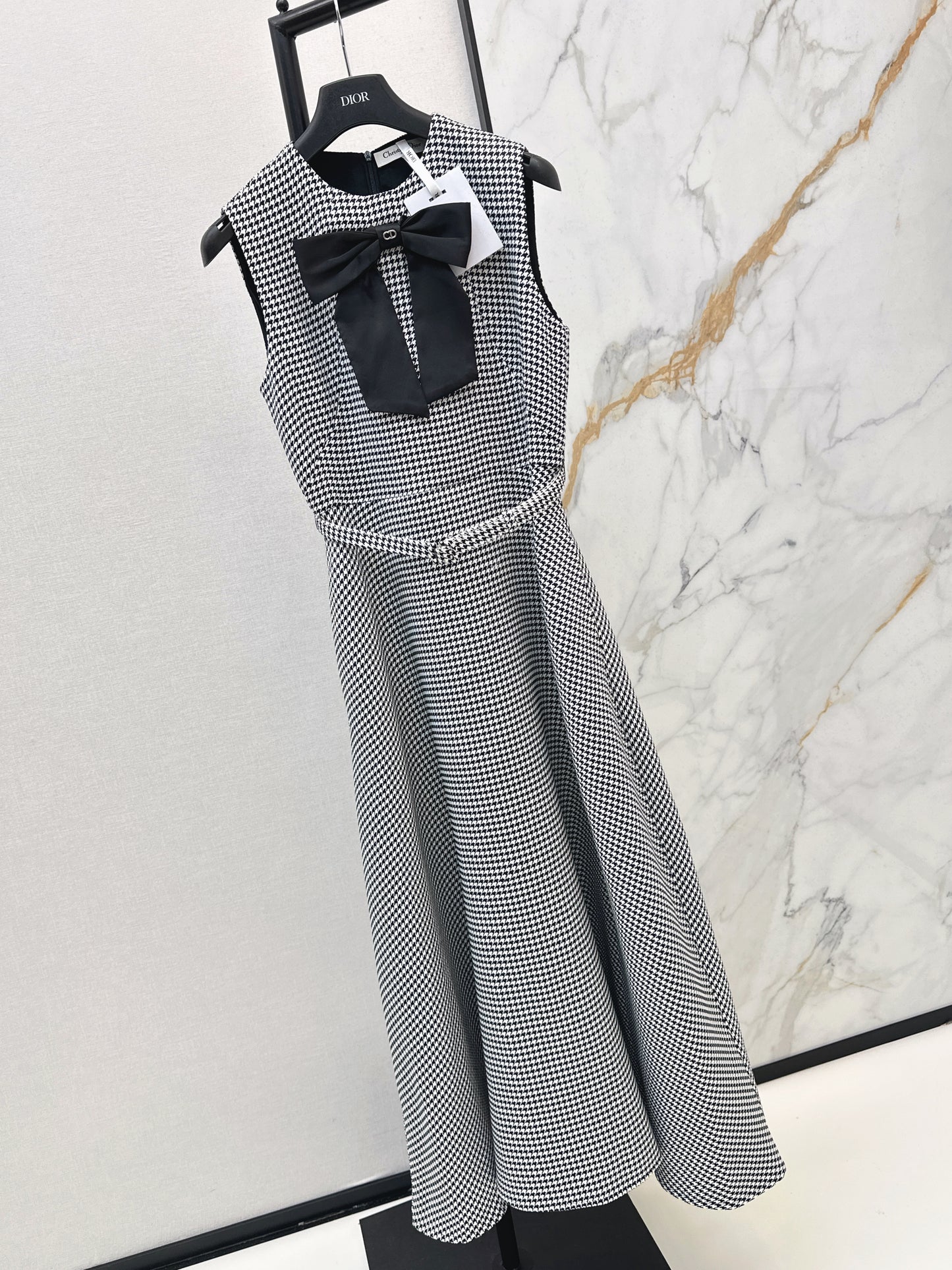 26ss Bow-adorned dress