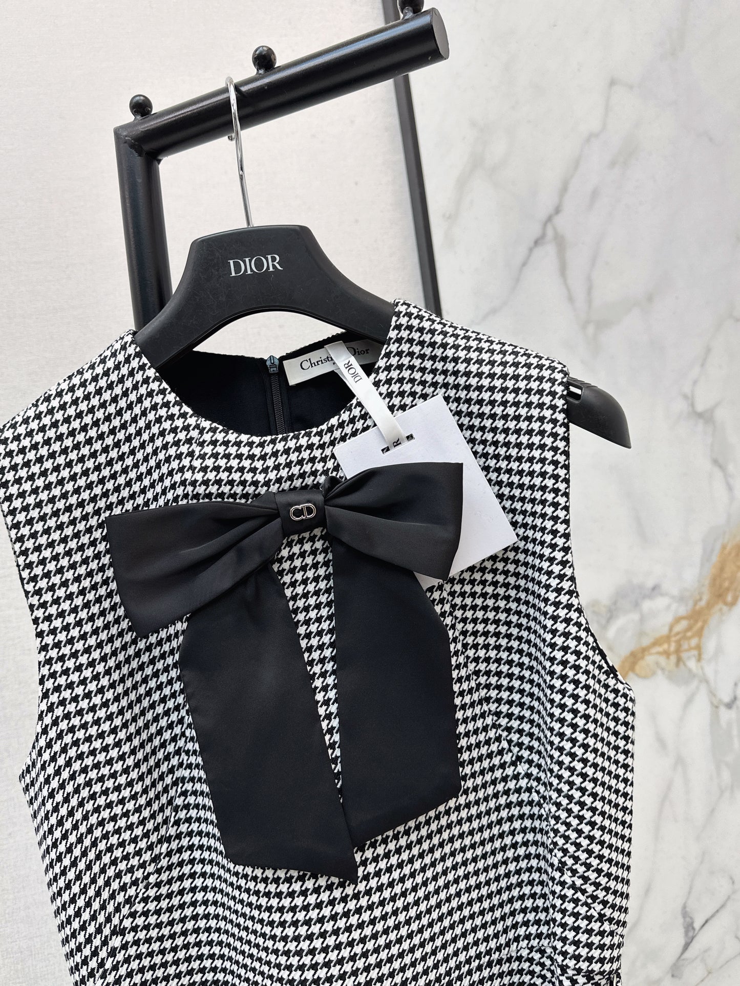 26ss Bow-adorned dress