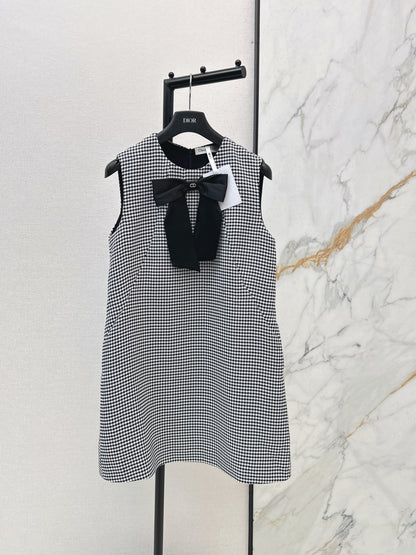 26ss Bow-adorned dress