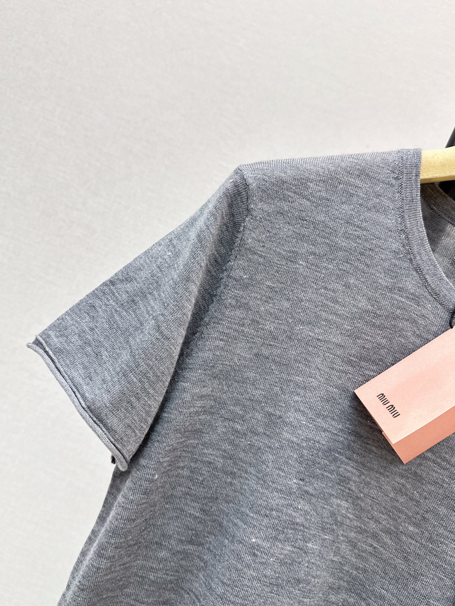 26ss Crew Neck Knit T-Shirt