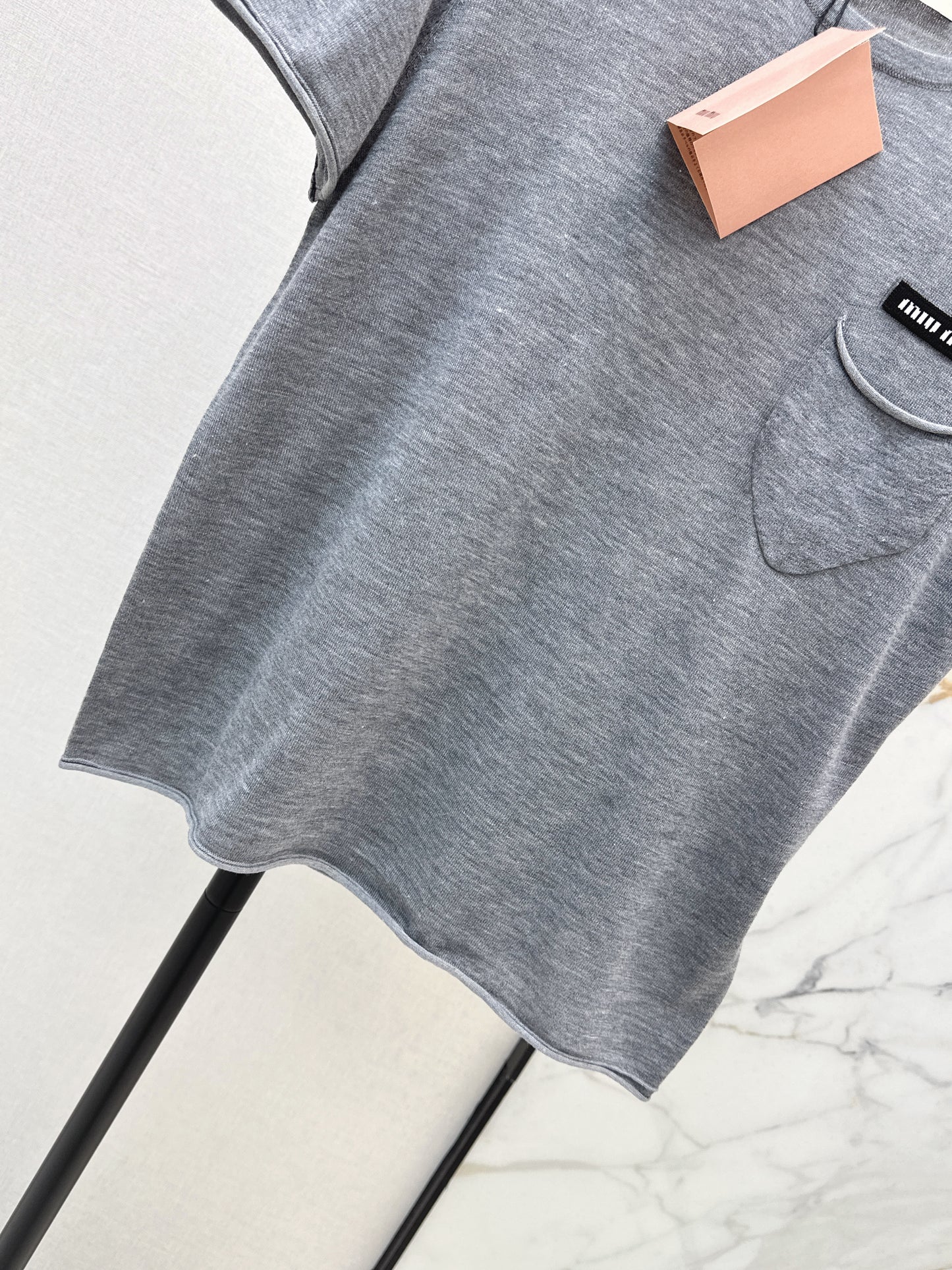 26ss Crew Neck Knit T-Shirt