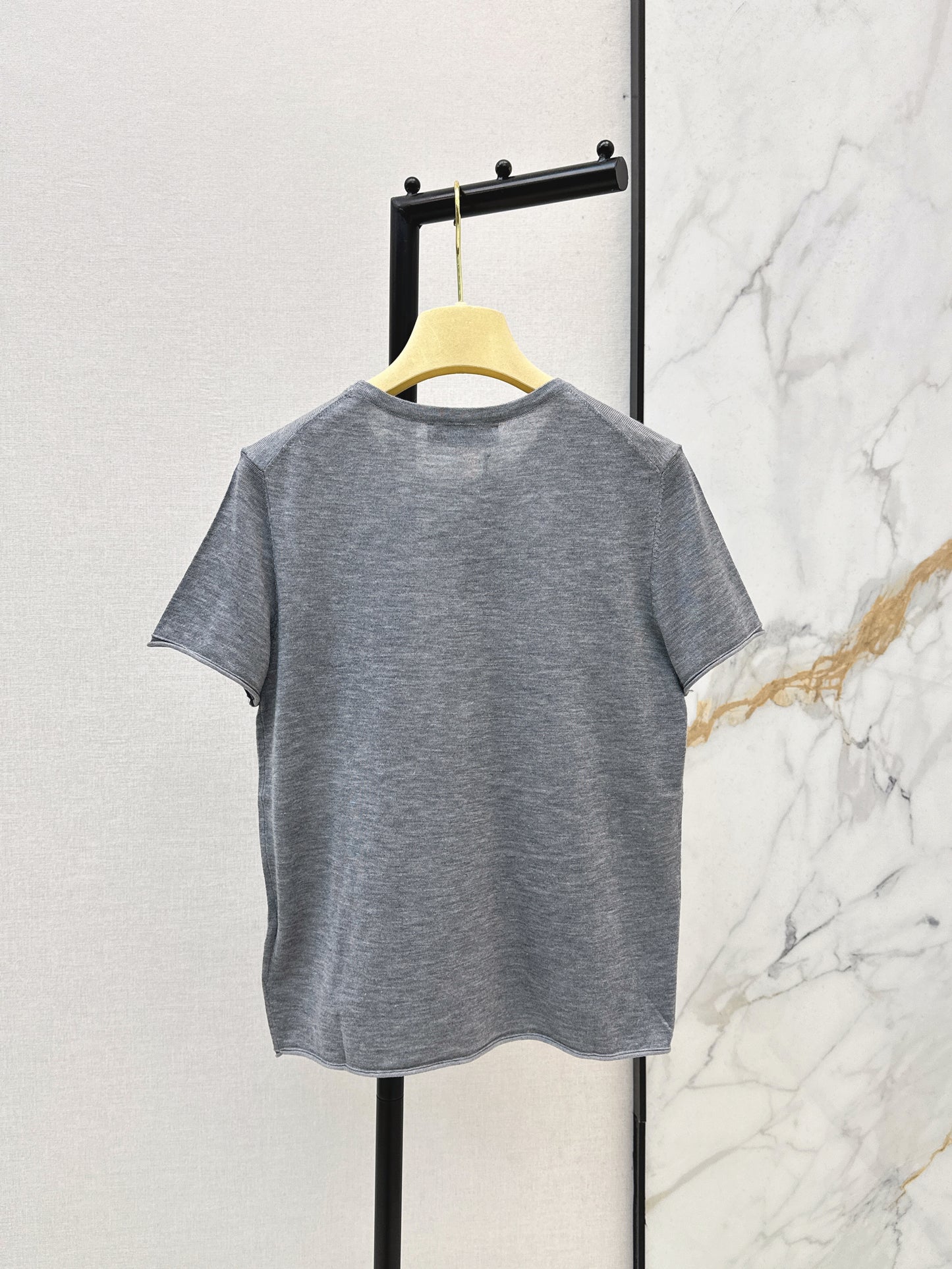 26ss Crew Neck Knit T-Shirt