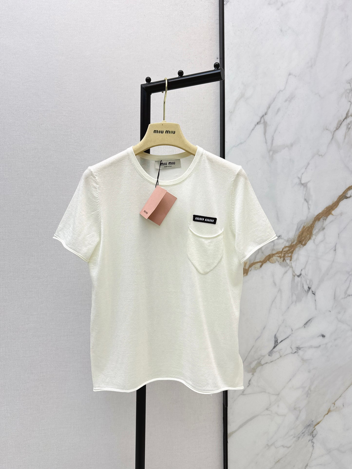26ss Crew Neck Knit T-Shirt