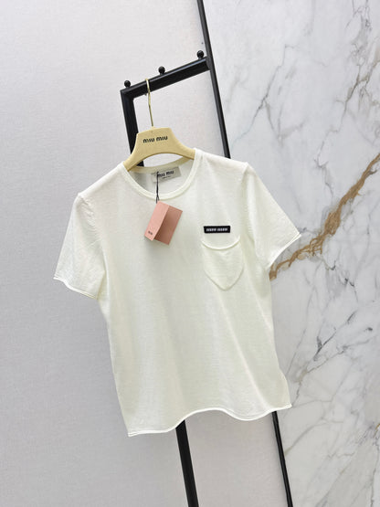 26ss Crew Neck Knit T-Shirt