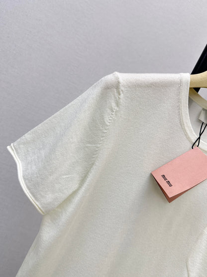 26ss Crew Neck Knit T-Shirt