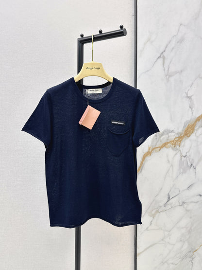 26ss Crew Neck Knit T-Shirt