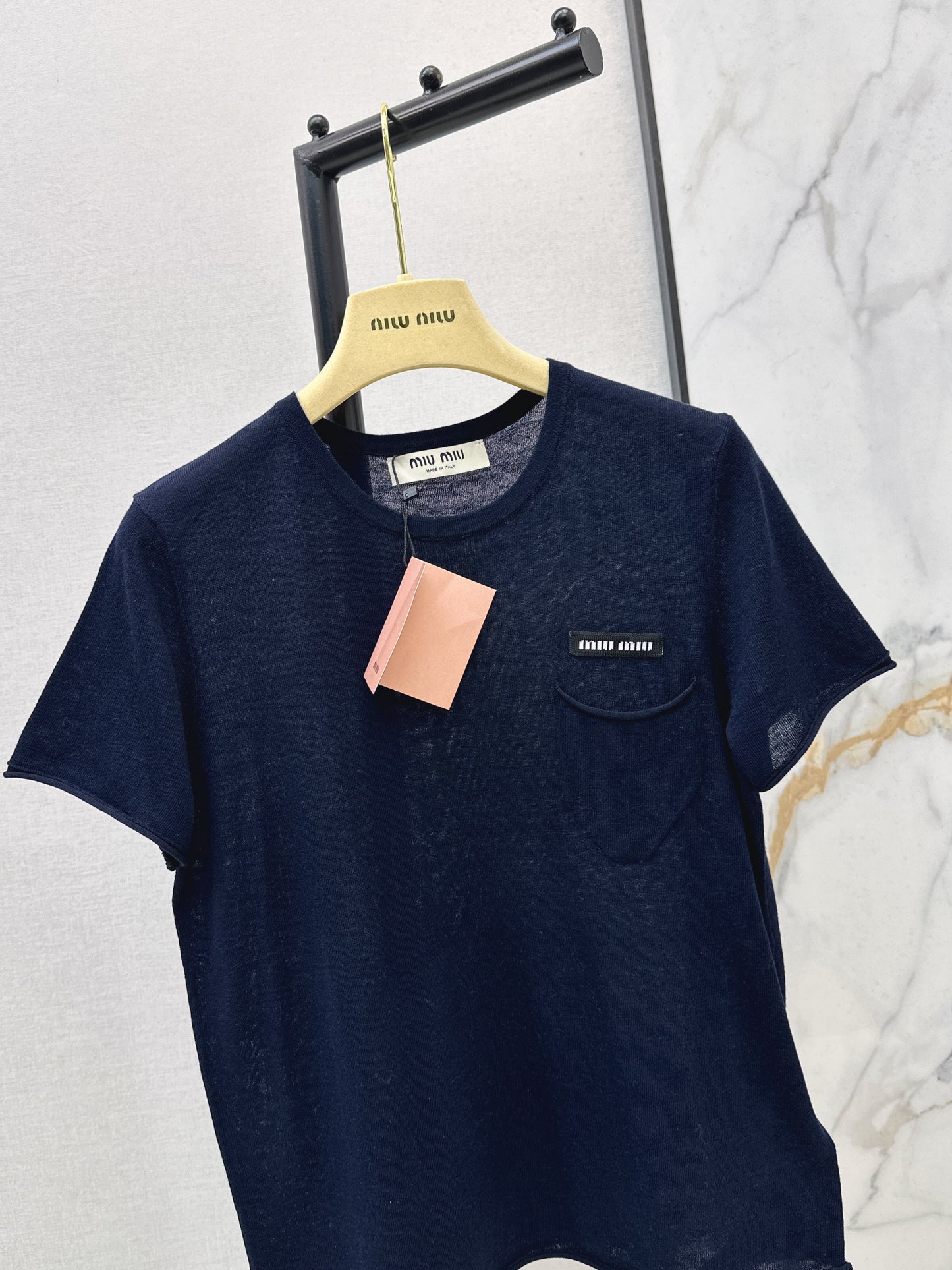 26ss Crew Neck Knit T-Shirt