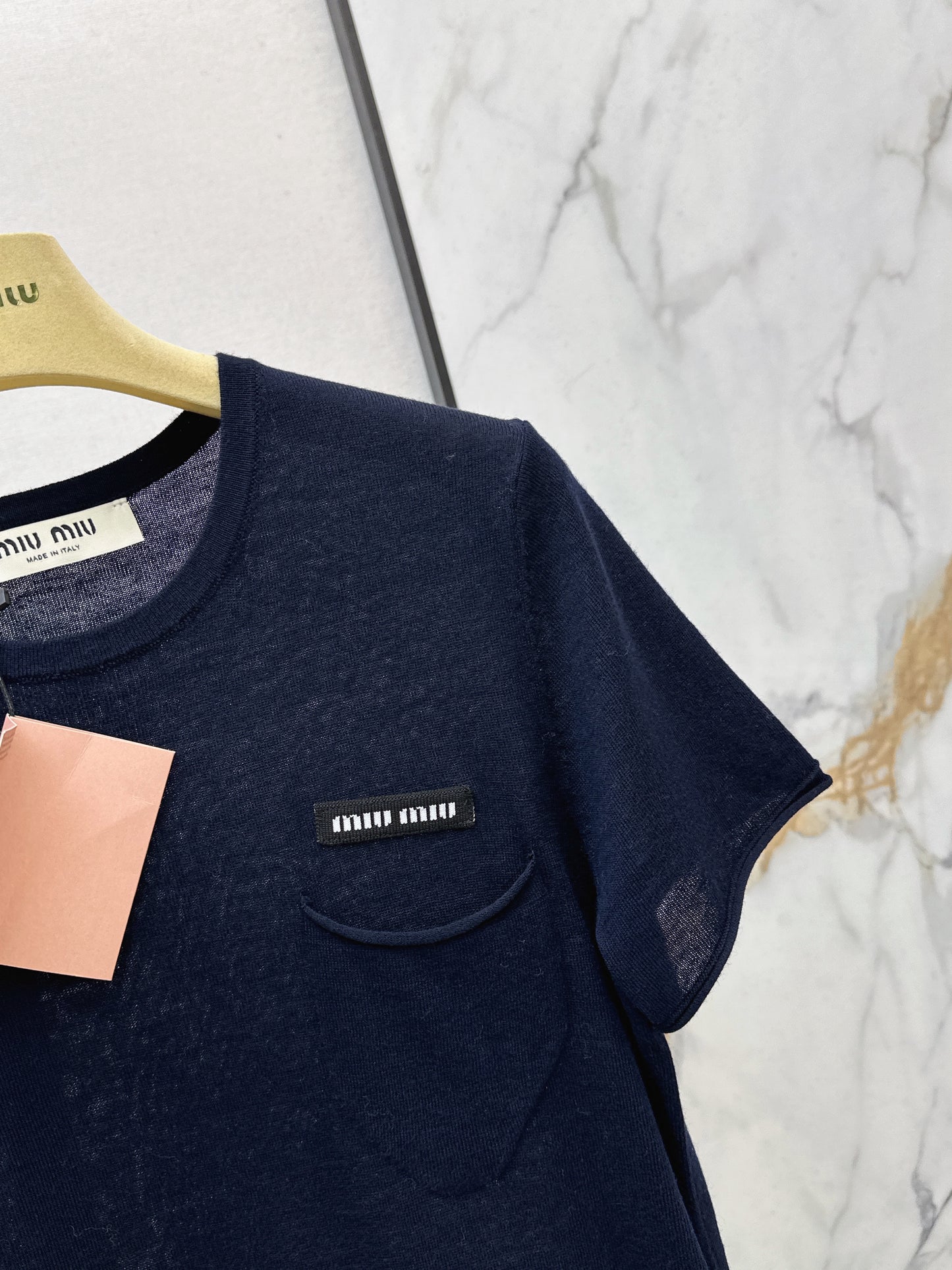 26ss Crew Neck Knit T-Shirt