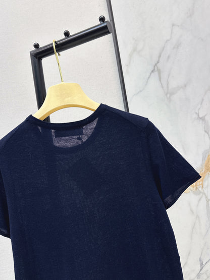 26ss Crew Neck Knit T-Shirt