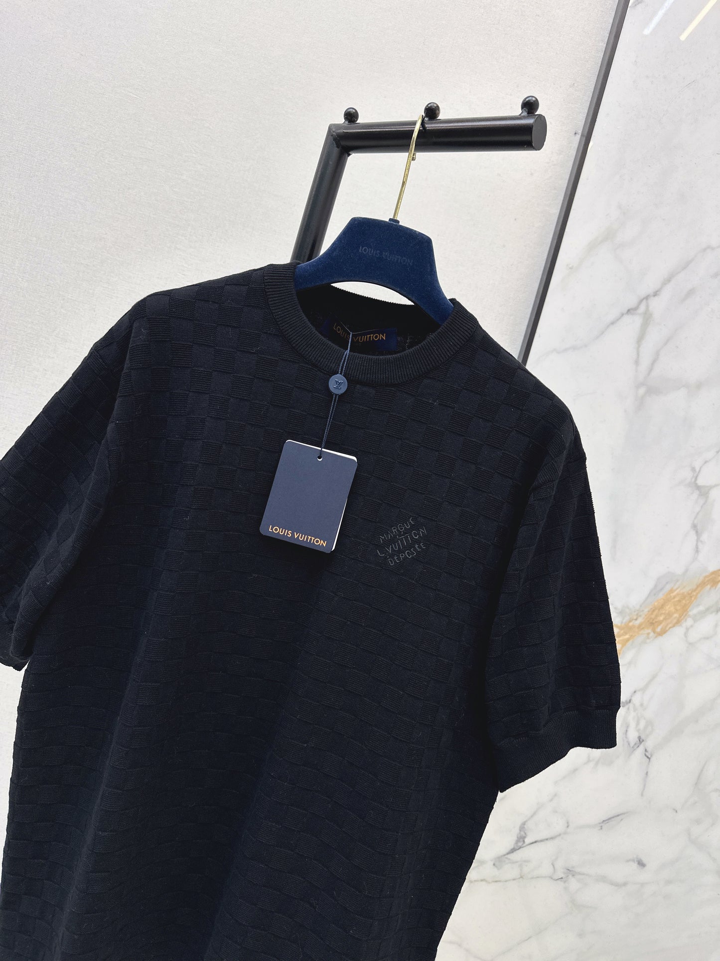 26ss Logo Knit Short-Sleeve T-Shirt