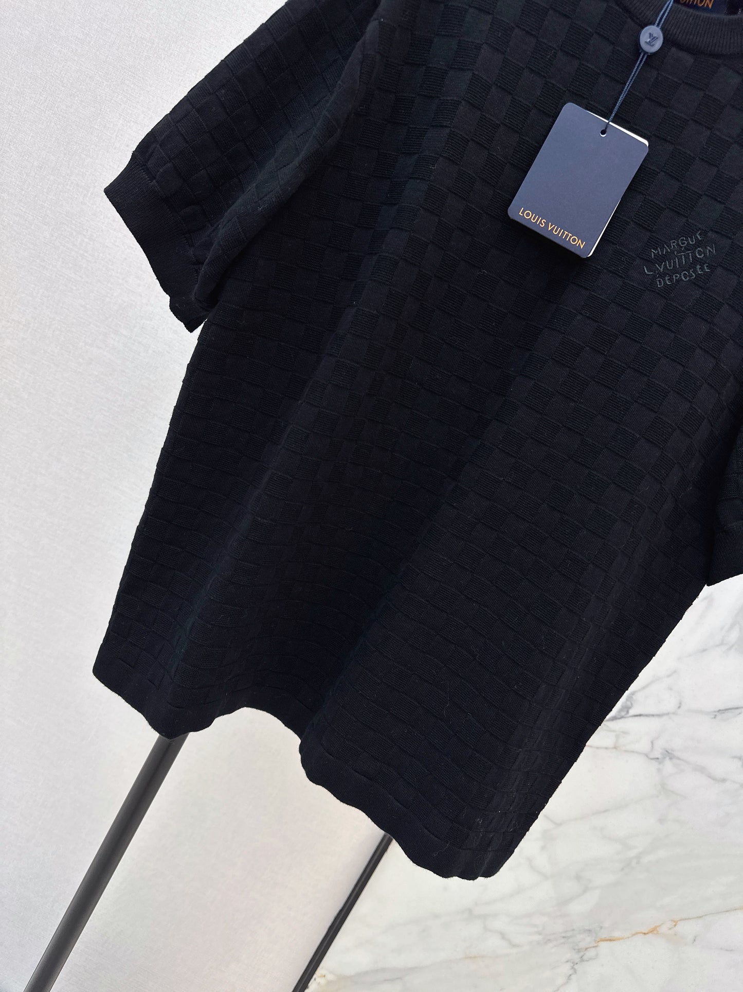 26ss Logo Knit Short-Sleeve T-Shirt