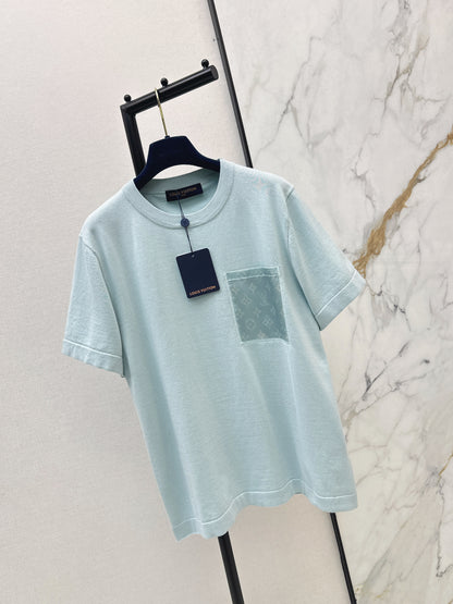 26ss Logo Knit Short-Sleeve T-Shirt