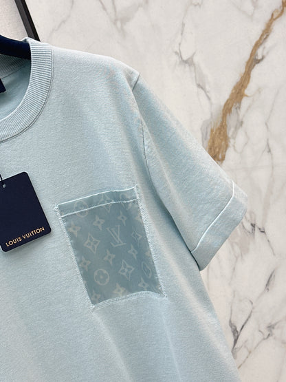 26ss Logo Knit Short-Sleeve T-Shirt