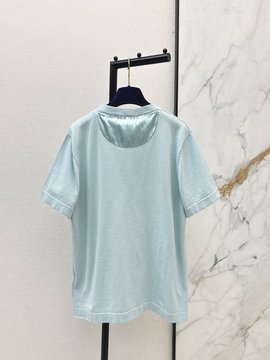 26ss Logo Knit Short-Sleeve T-Shirt