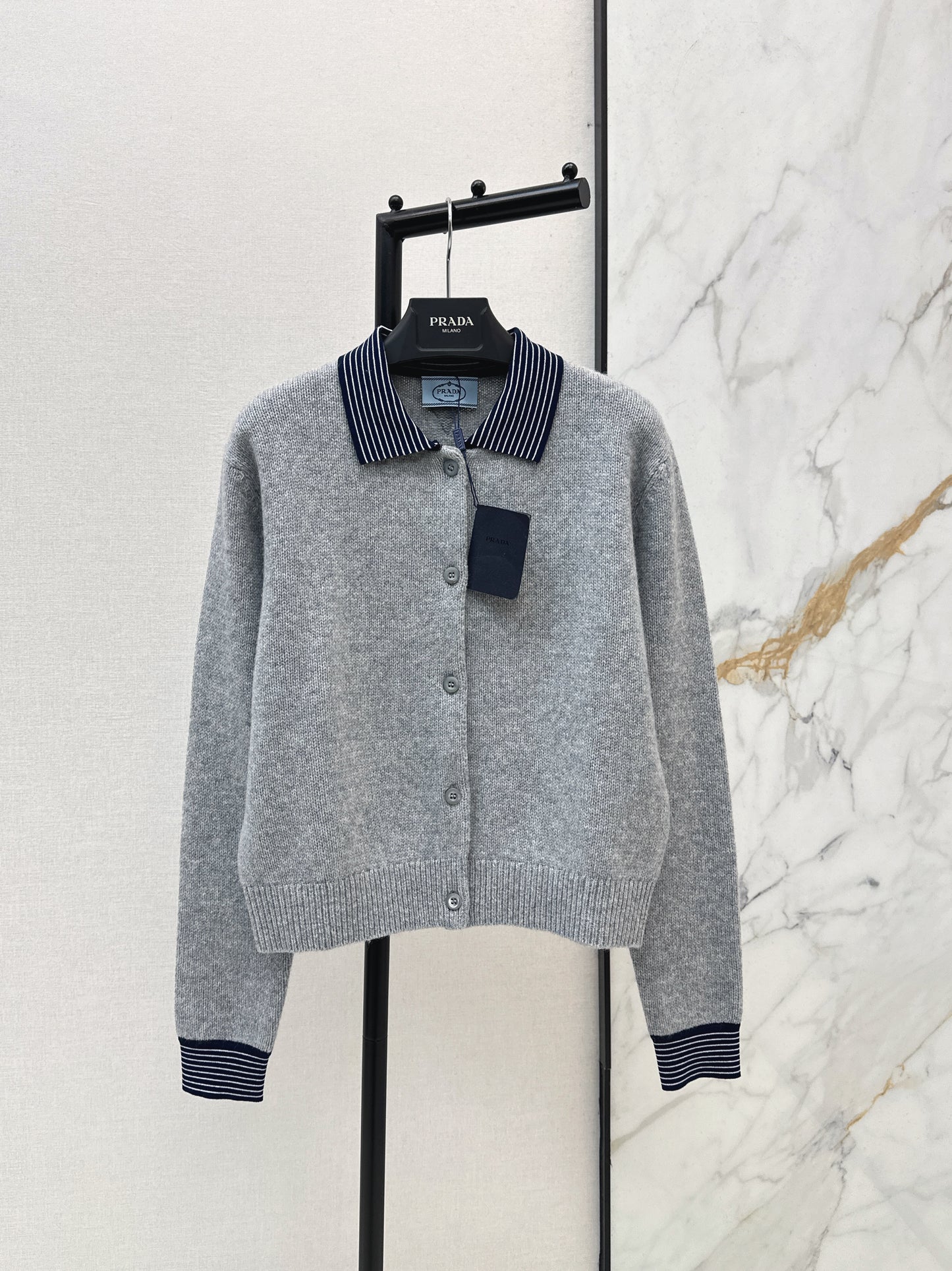 26ss Preppy Style Two-Piece Cardigan