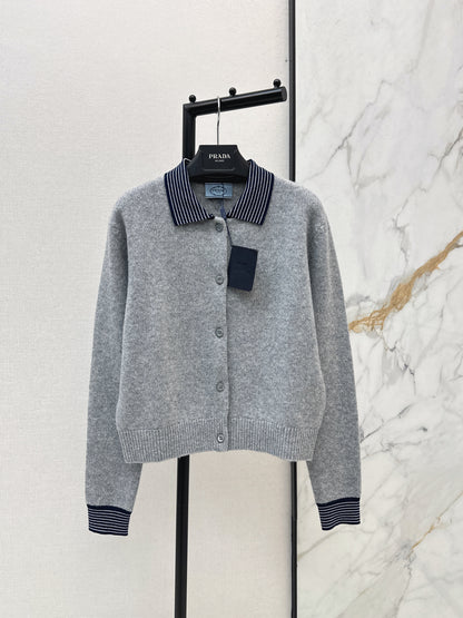 26ss Preppy Style Two-Piece Cardigan